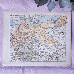 Carte de l’Allemagne en 1937