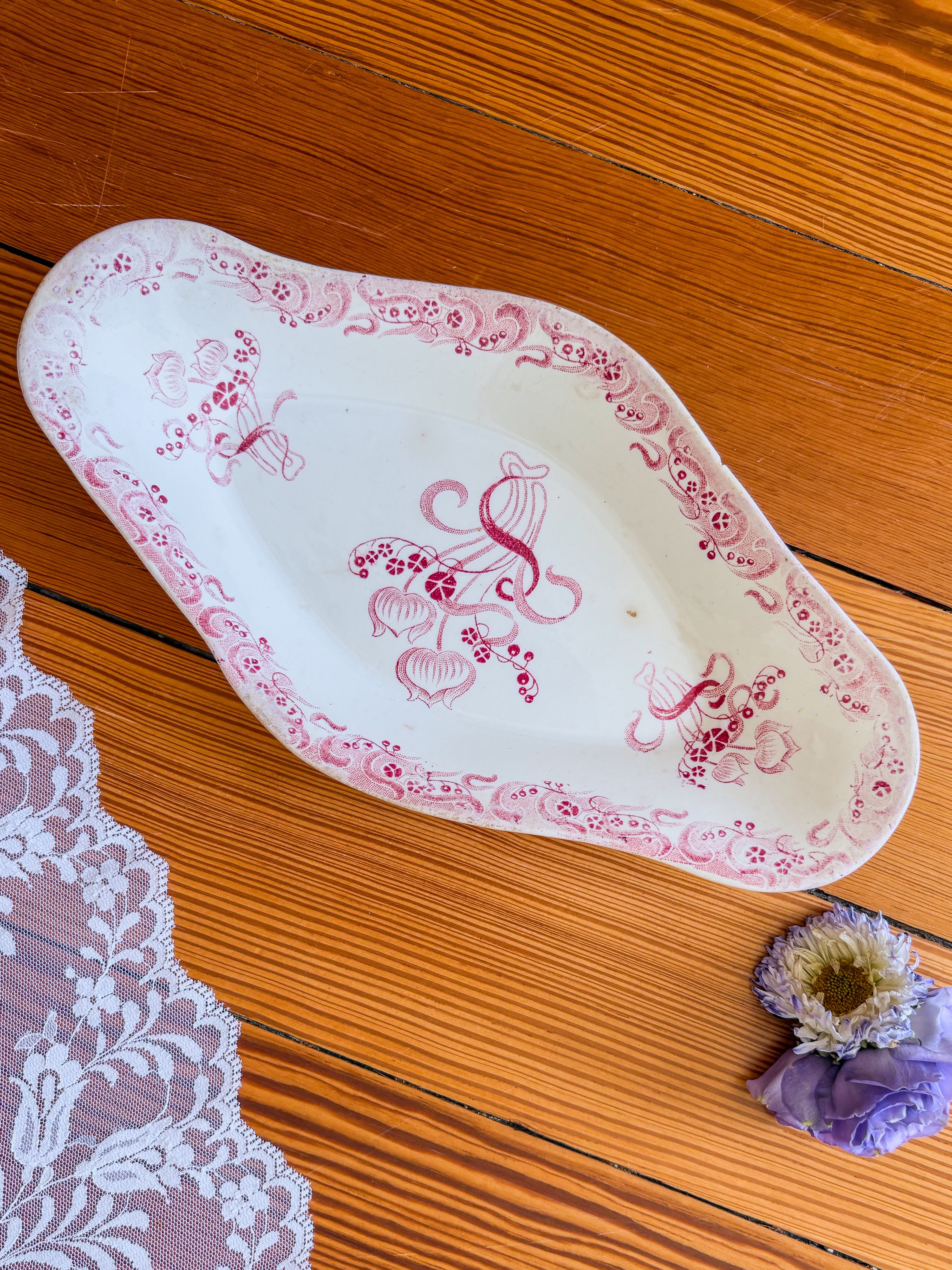 Ravier terre de fer rose