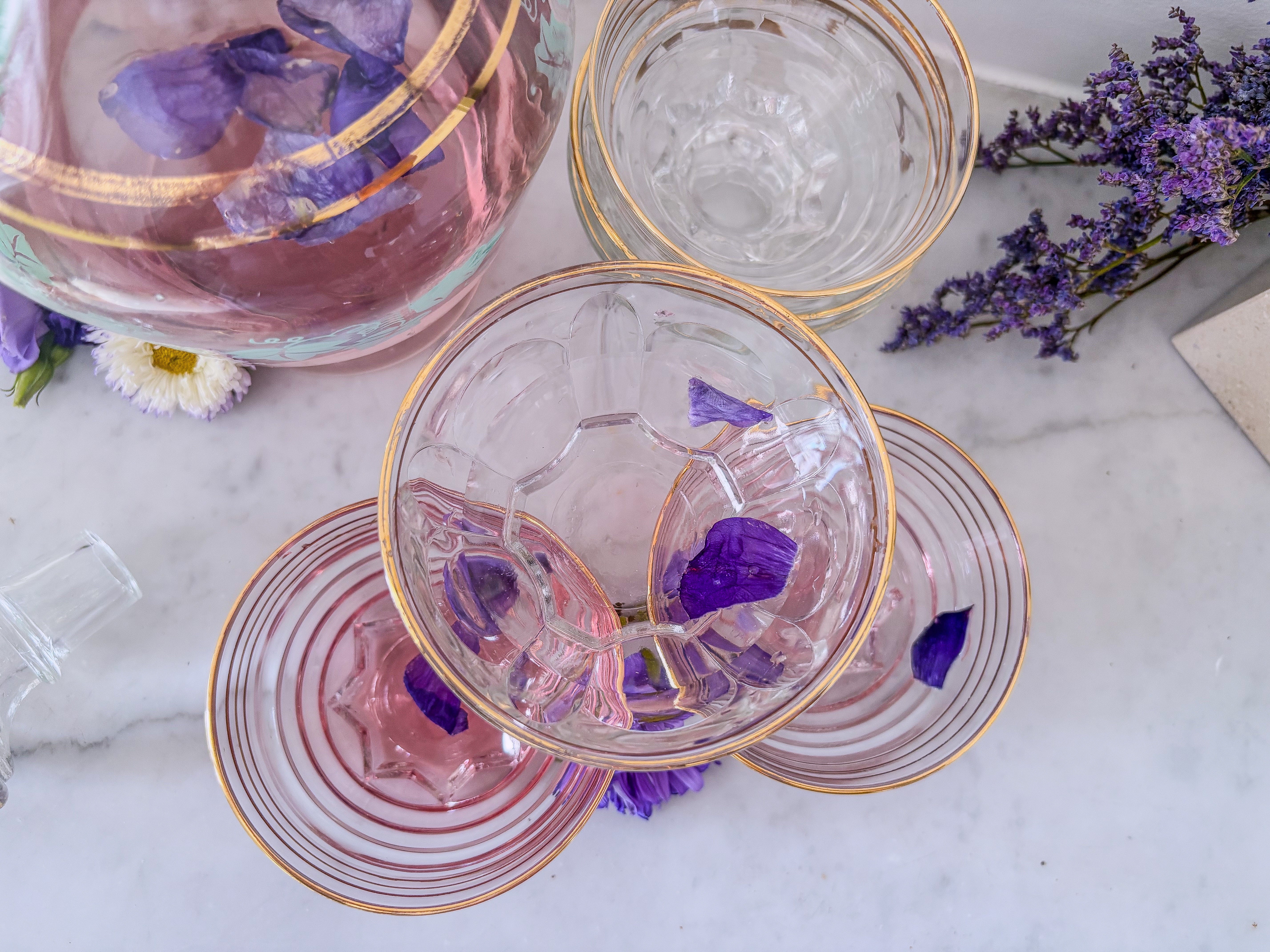 Service à liqueur Art Déco