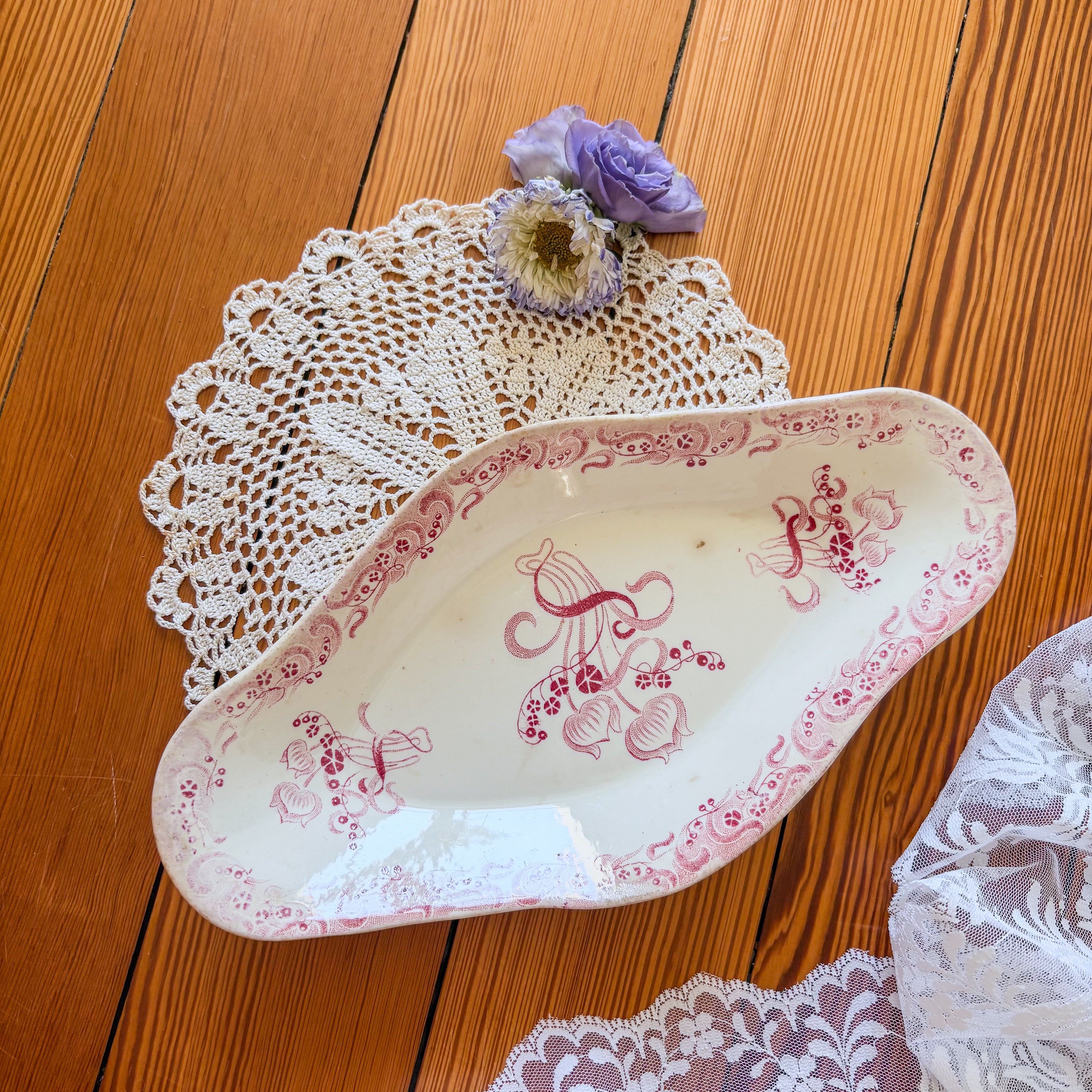 Ravier terre de fer rose