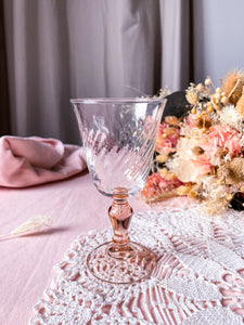 Collection Rosaline ; les bicolore rose et transparente