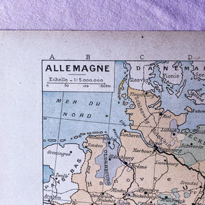 Carte de l’Allemagne en 1937