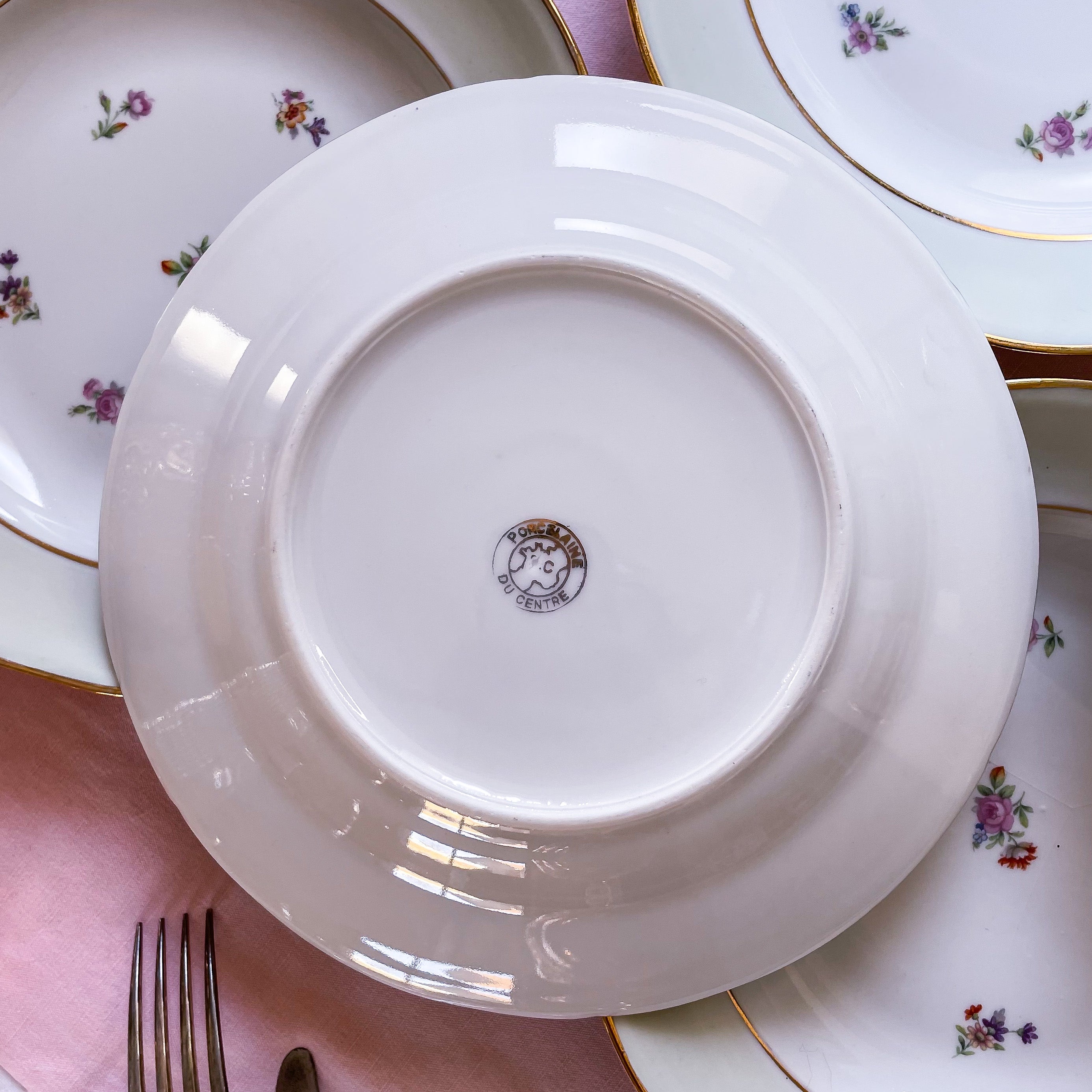 6 creuses en porcelaine