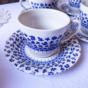 Ensemble de 6 tasses anglaise