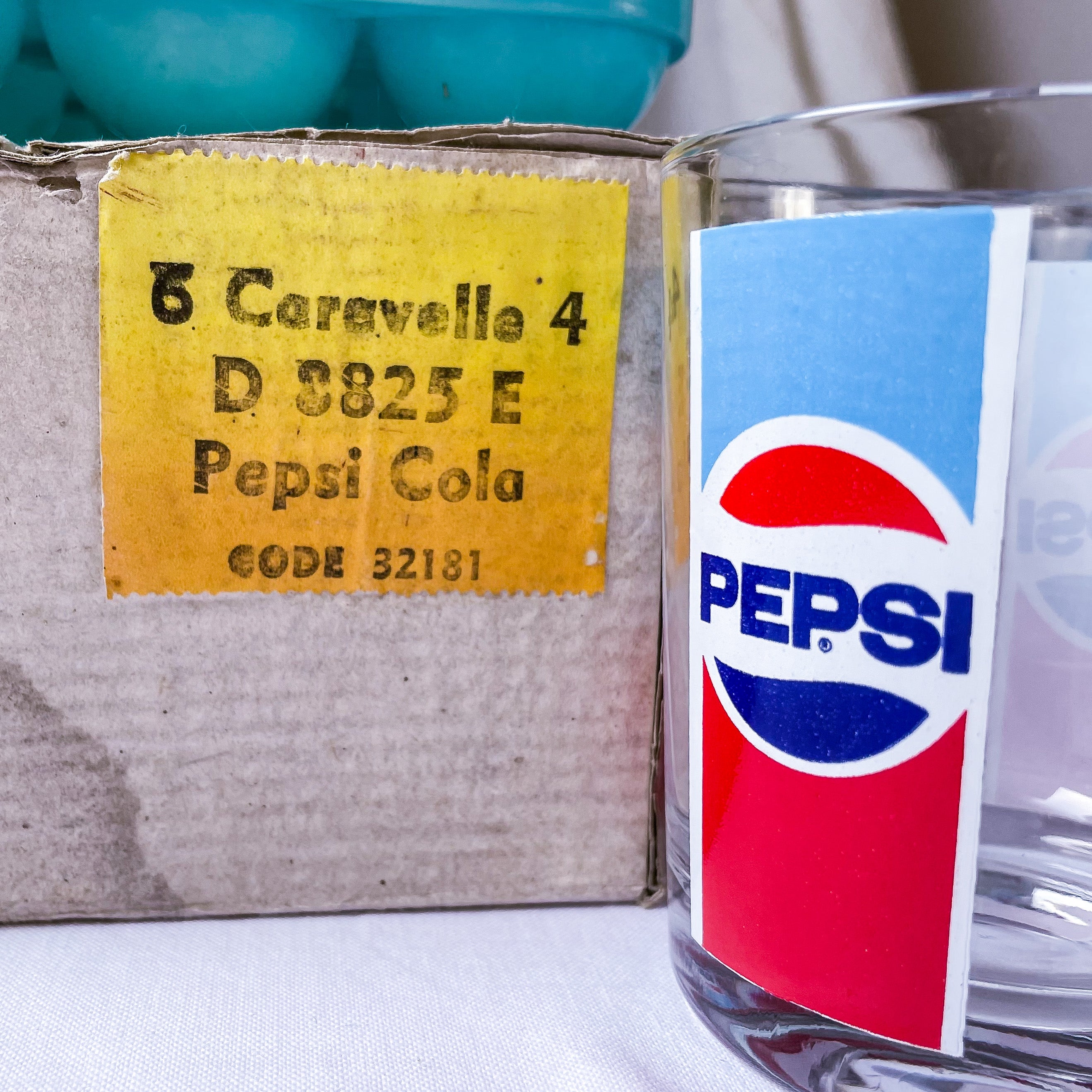 Set de 6 verres Pepsi