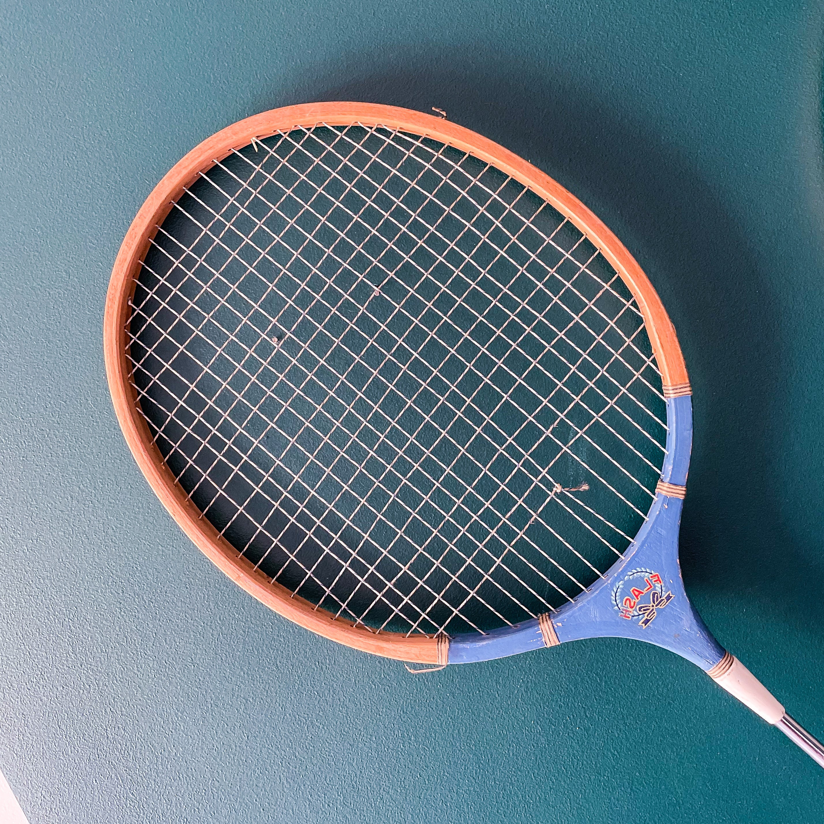 Paire de raquettes de badminton vintage